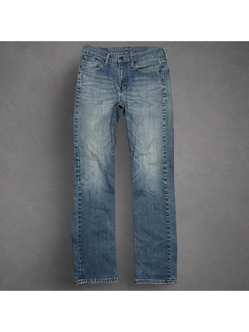 Levi’s 514 Straight Leg Medium Wash Blue Denim Jeans W32 L32
